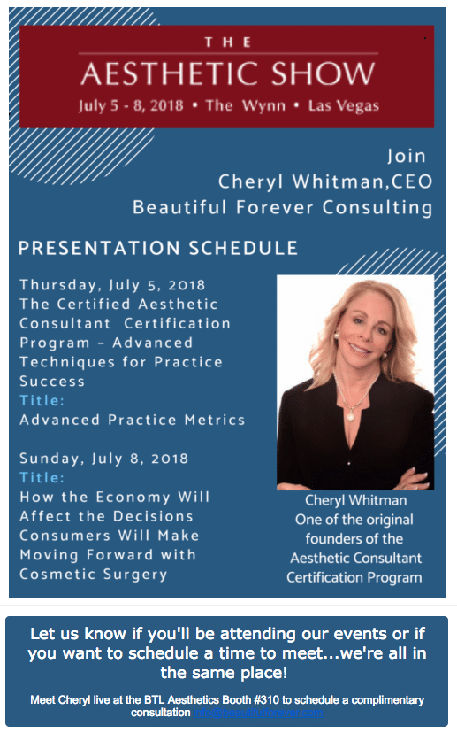 Cheryl Whitman Las Vegas Presentation